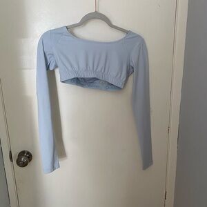 Outdoor Voices Sky Blue Long Sleeve top